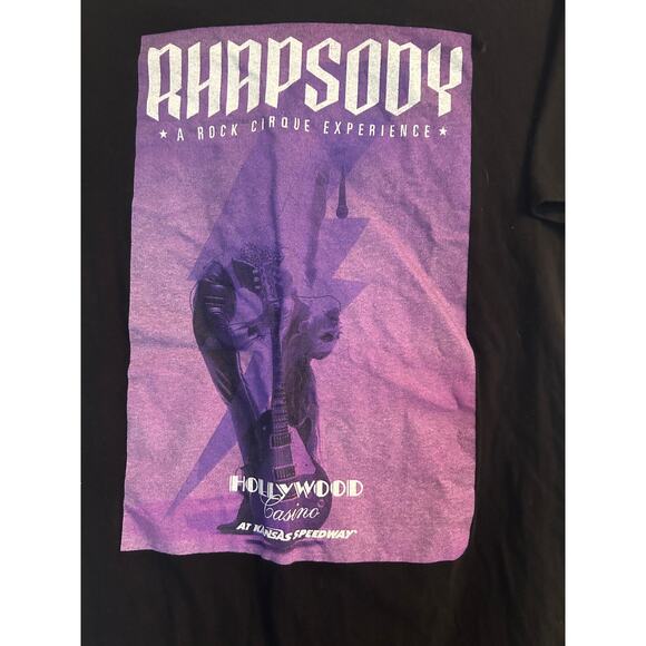 GUC Rhapsody A Cirque Experience Hollywood Casino Kansas Speedway T Size Sm - Picture 3 of 4